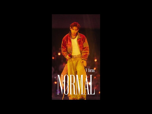 'NORMAL (Korean Ver.)' Stage CAM (V focus) @ BTS WORLD TOUR 'ARIRANG' IN BUSAN