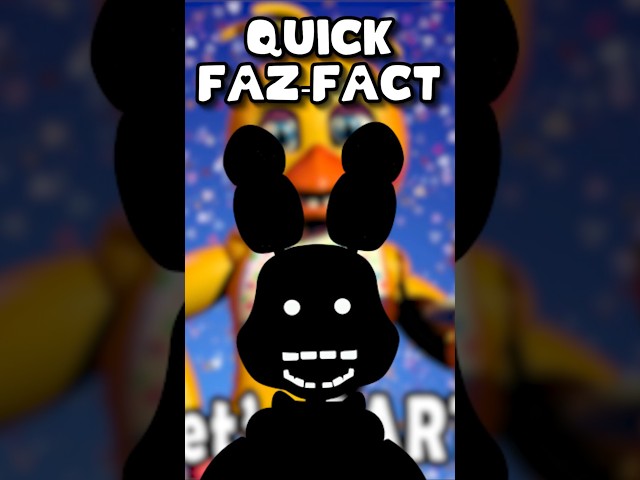 QUICK FAZFACT: FNAF 2 SECRET SHADOW BONNIE EASTER EGG?!