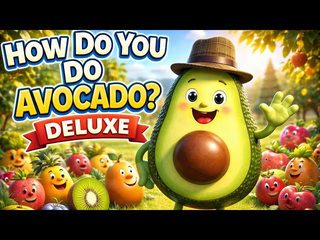 How Do You Do Avocado? DELUXE 🍎🍌 | 40+ Fruits Ultimate Song for Kids | Nursery Rhyme Sing-Along