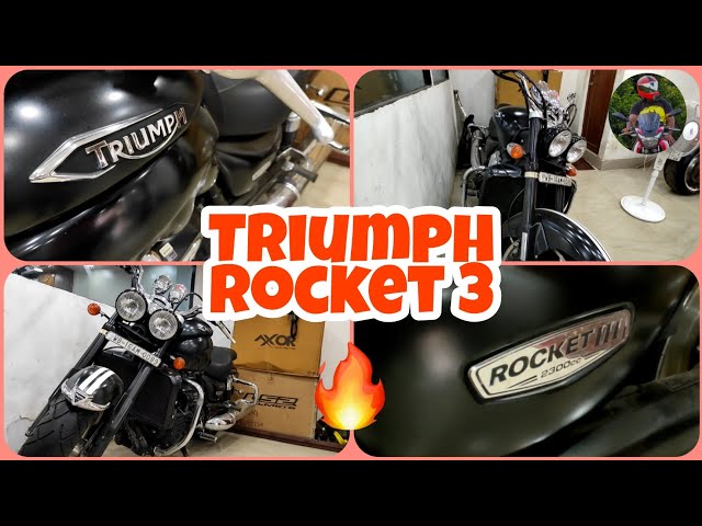 Triumph Rocket 3 // Triumph Rocket 2300CC Bike // Speed On Wheels