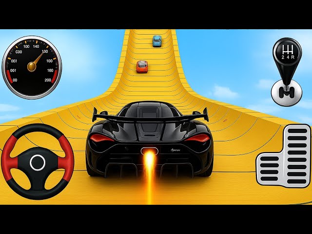 Impossible GT Car Stunt Racing - GT Car Stunt Master 3D - Android GamePlay #53