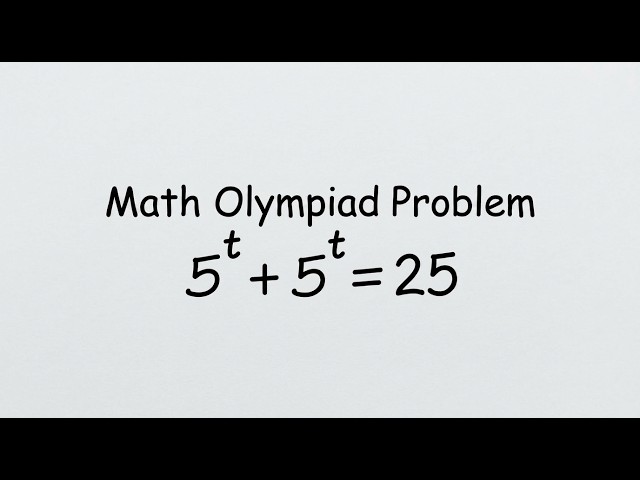 Olympiad Mathematics | Indian | Can You Solve This?