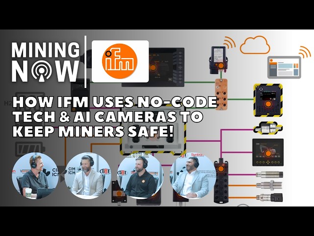How ifm Uses No-Code Tech & AI Cameras to Keep Miners Safe!