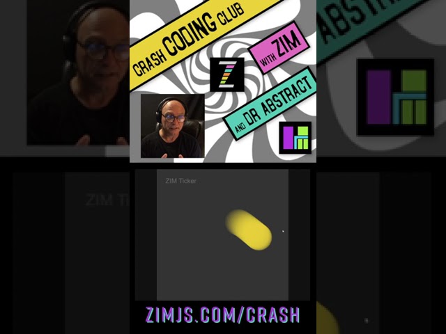 CRASH CODING CLUB!  Follow the Mouse Effect on the Canvas with ZIM