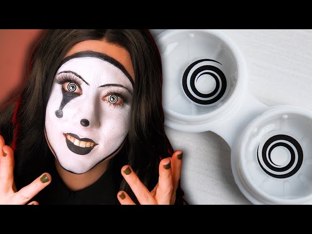Contact Lenses Review: Princess Pinky Cosplay Black Spiral