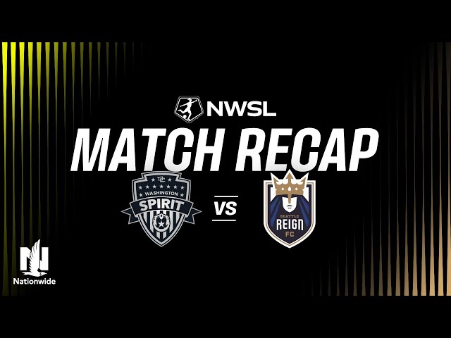 FULL HIGHLIGHTS | Washington Spirit vs. Seattle Reign