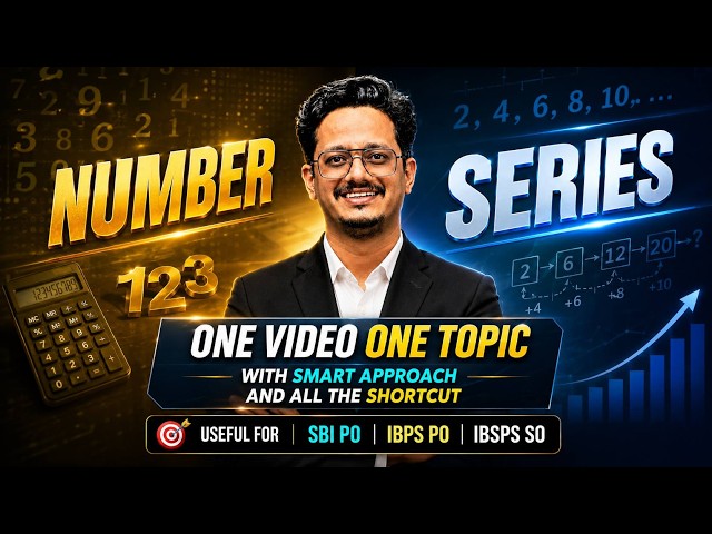 Number Series in One Shot 🔥 | All Types + Smart Tricks | SBI PO | IBPS PO | IBPS I By Amit Patil Sir