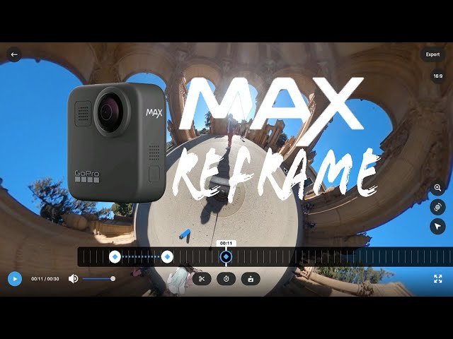 GoPro MAX - 360 Footage ReFrame Tutorial