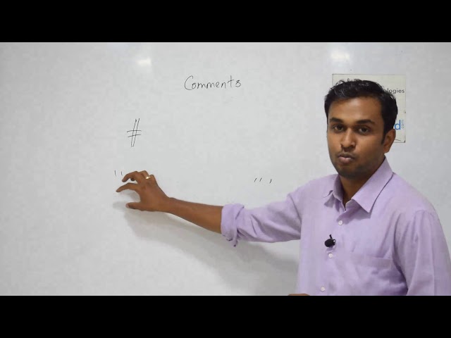 Python Comments in Tamil | Python Tutorial For Beginners