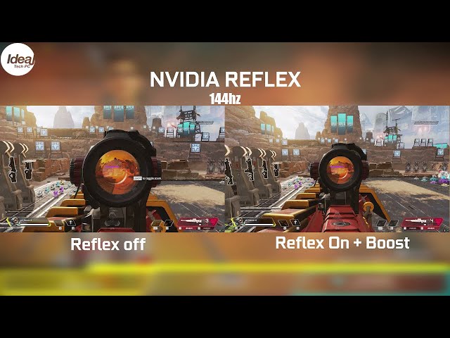 Nvidia Reflex Off & On Comparison with Apex Legends | IDEALTECH PC