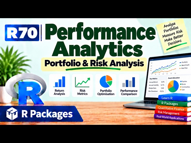 R70 | PerformanceAnalytics — Portfolio & Risk Analysis | R Packages | Uplatz