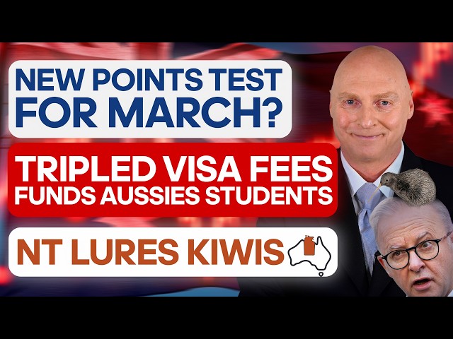 Australian Immigration News 22.8.26. March start date for the new points system? How will it look?