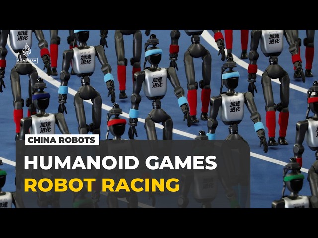 China’s humanoid robot games showcase rapid progress in robotics