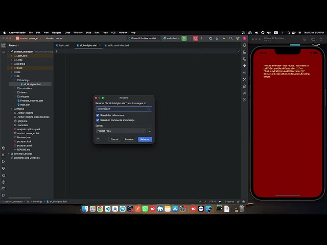 Lesson 37: Firebase Authentication | Flutter Apps Development Course | Learn with Noman