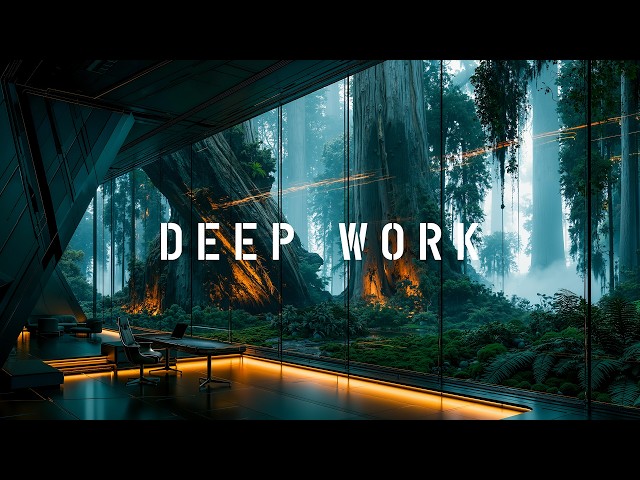 Deep Work Music | Focus Energy for Productivity, Coding & Long Work Sessions