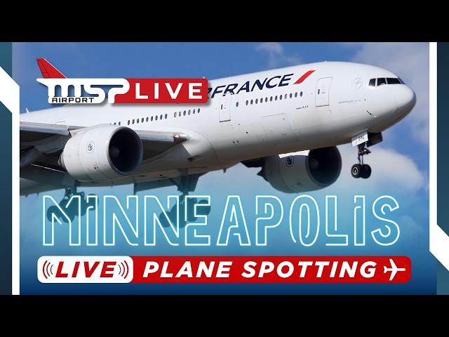 🔴 LIVE NONSTOP TWIN CITIES AIRPORT ACTION! ✈ MSP/KMSP AIRPORT ✈ 5/18/26