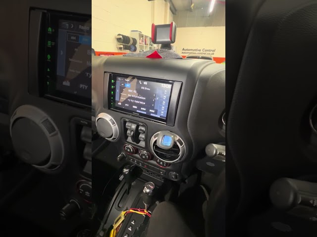 Navigation Gone Wrong? Upgrade to Wireless CarPlay & More Jeep Wrangler KENWOOD DMX7722DABS #jeep