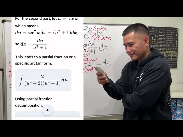 Solving integrals be like in 2026