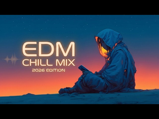 EDM Chill Mix 2026 | Best Chill EDM - Relaxing Deep House & Ambient Melodic Vibes for Sleep