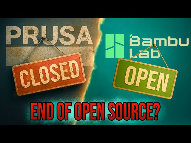 Josef Prusa Hints at The End of Open Source