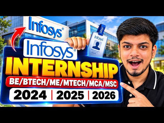 Finally Infosys MASS Internship Hiring | BE/BTECH/ME/MTECH/MCA/MSC | Infosys Hiring 2024/2025/2026
