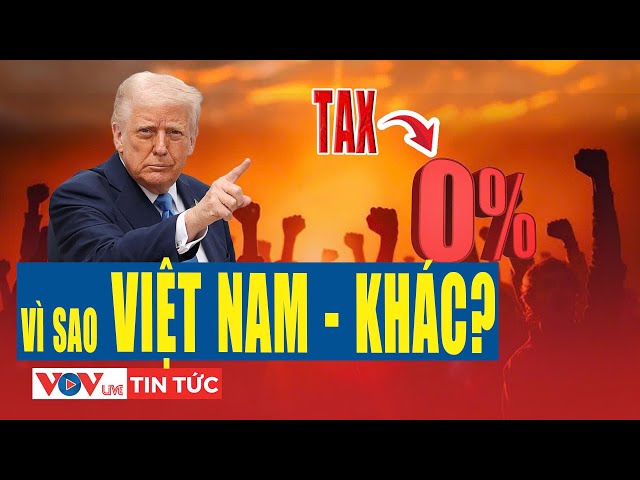 Bão "phẫn nộ" thuế Mỹ: Việt Nam mở lối đi không ai ngờ? l VOV Live