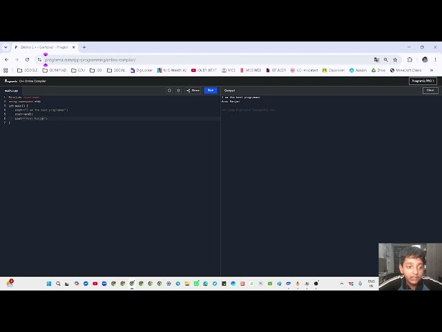 My First Coding Video
