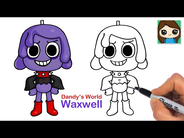 How to Draw Waxwell | Dandy's World