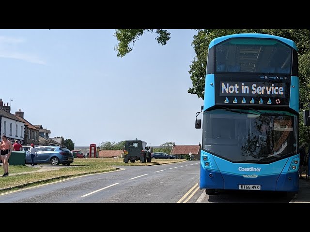 Britain's Most Scenic Bus Route. THORNTON-le-DALE to WHITBY (Long Version)