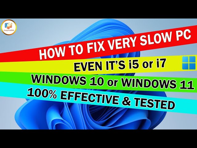 How to Fix Your Computer become Very Slow even its i5 i7 - 3 Easy Steps | 2026
