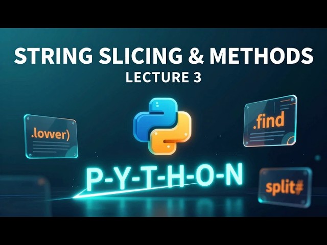 Python String Slicing Explained Simple & Easy | INT108