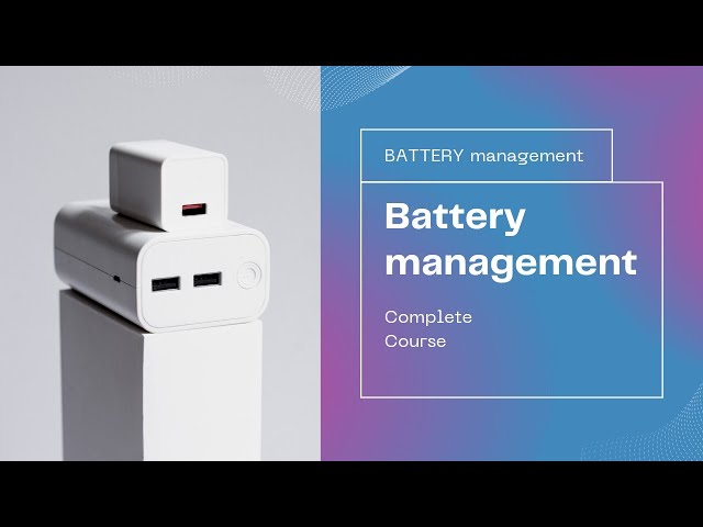 Battery Management system complete course || BMS ||