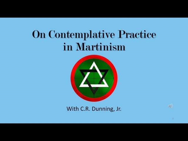 On Contemplative Practice in Martinism