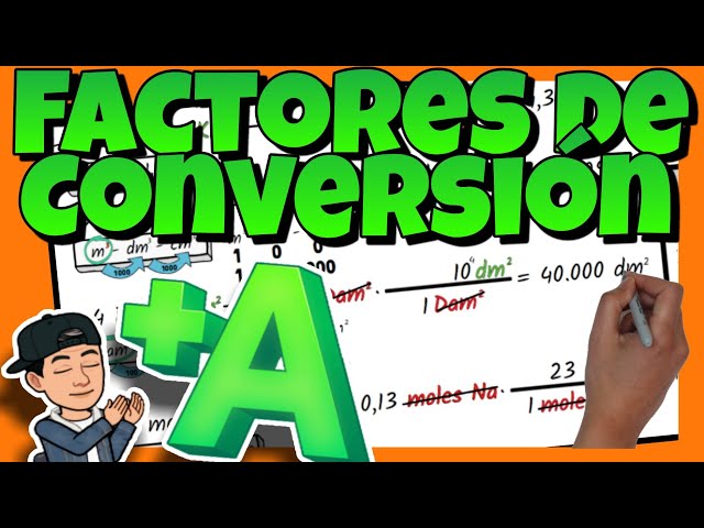 💥 How to do SIMPLE CONVERSION FACTORS | Chemistry