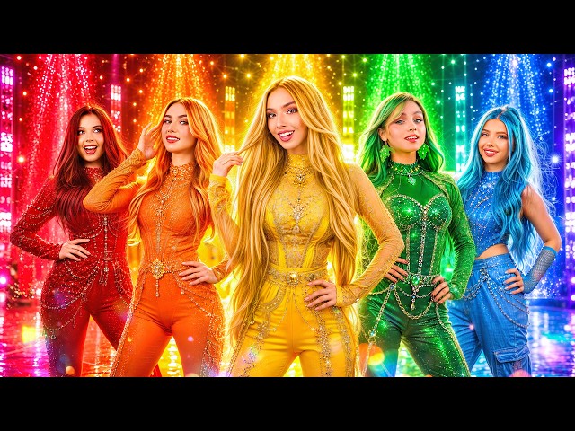 The Rainbow Fashion Challenge! Which Colorful Girl Will Be the Next Supermodel?