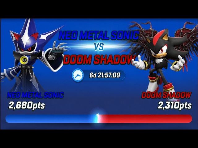Sonic Forces Speed battle - Team Neo vs Team Doom - Bonus zavok Quarterback & Idol Shadow gameplay