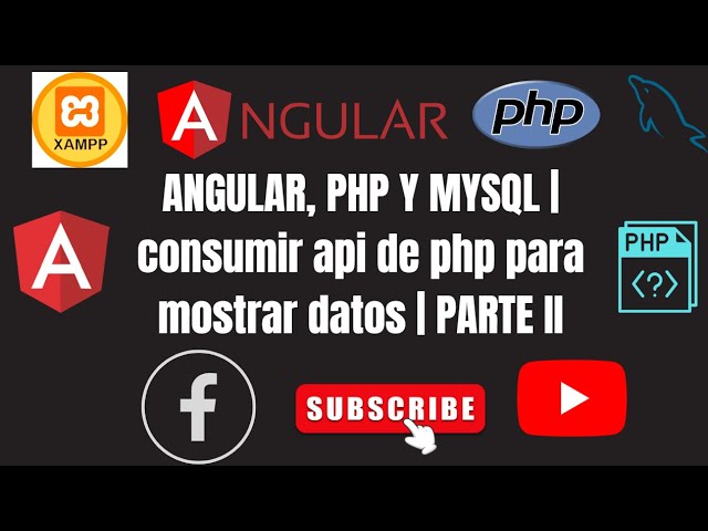 ANGULAR, PHP Y MYSQL | consumir api de php para mostrar datos | CREAR RUTAS | COMPONENTS  | PARTE II