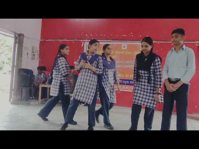 District Level |Role Play Competition|PM Shri GSSS Badhani | NPEP | Pathankot 18 Aug 2026