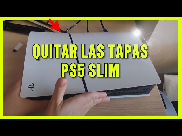 ✅Quitar las tapas de la PS5 Slim: ¡Hazlo correctamente!⚡