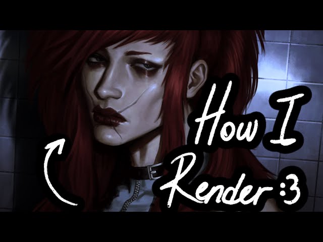 How I Render in Procreate | Full Process + Lighting Tutorial