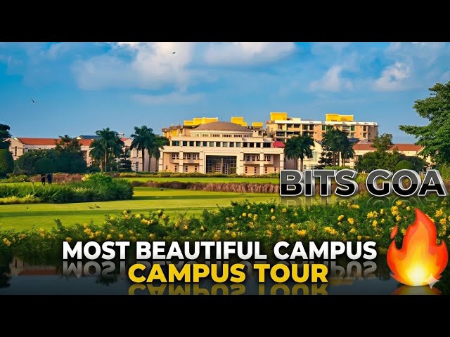 BITS GOA Campus Tour | Hostels, Mess , Sports facilities, Library, Gym, placements & Much more
