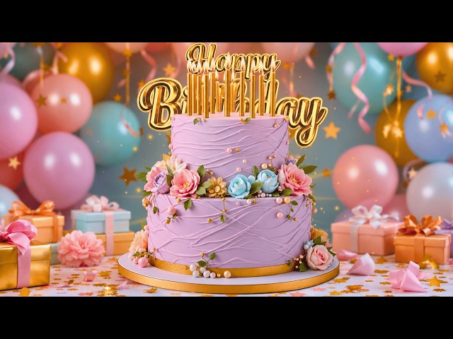 Elegant Birthday Wishes 💖A Beautiful Birthday Song