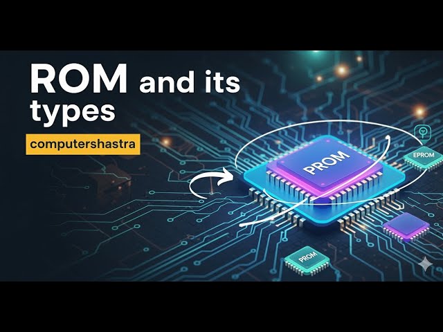 ROM | Types of Read Only Memory | Computer Fundamentals |
