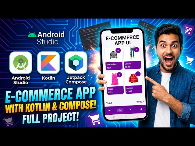 Build an E-Commerce App in Android Studio using Jetpack Compose | Full Tutorial