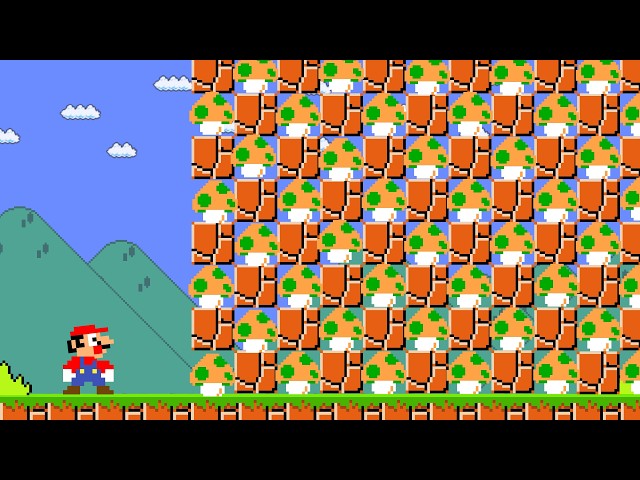 What Happens When Mario Finds 9999 Mushrooms??