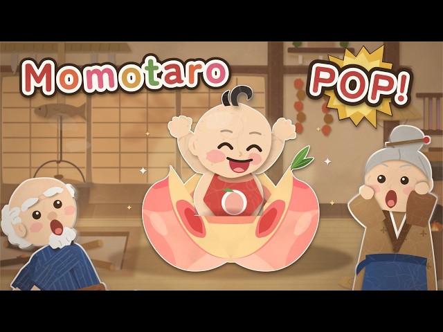 Momotaro, the Peach Boy | Japanese Folktale Read-Aloud Picture Book for Kids