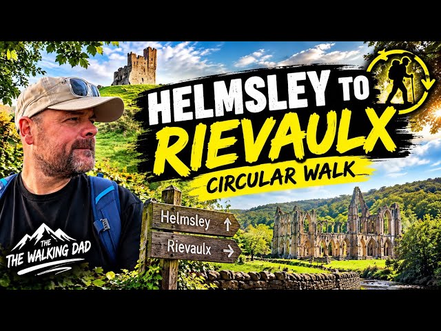 Helmsley to Rievaulx Circular Walk | Stunning Abbey Ruins & Yorkshire Countryside 🥾