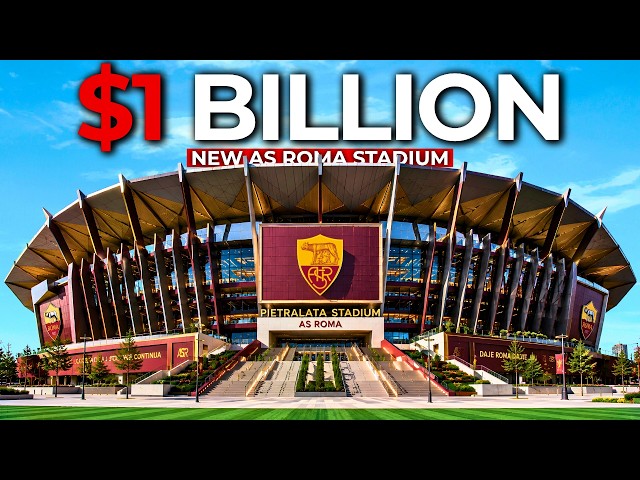 Inside AS ROMA'S NEW €1 Billion Pietralata STADIUM