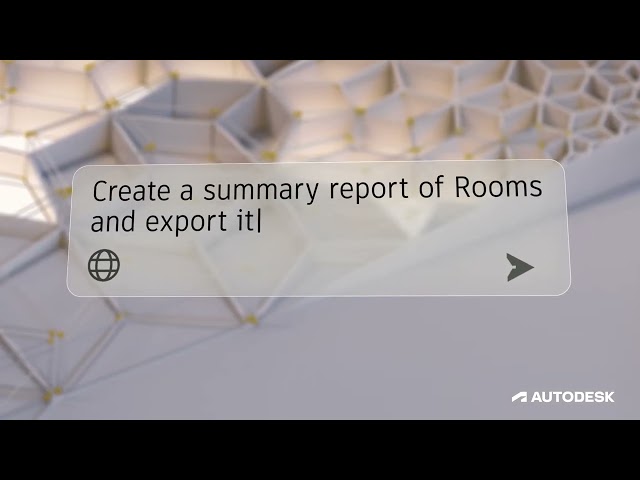 Introducing Autodesk Assistant in Revit (Tech Preview)