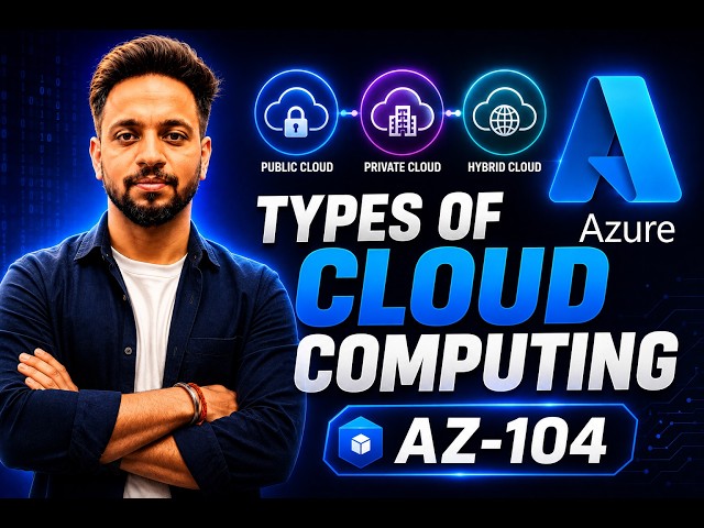 Types of Cloud Computing in Azure | Full Course